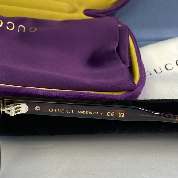 Gucci GG0827O Eyeglasses Women's Full Rim Round Optical Frame - Picture 9 of 11